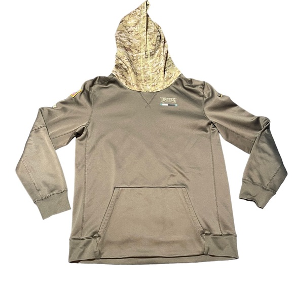 Nike Other - Nike DRI-FIT Philadelphia Eagles Salute to Service Hoodie Kids Size XL